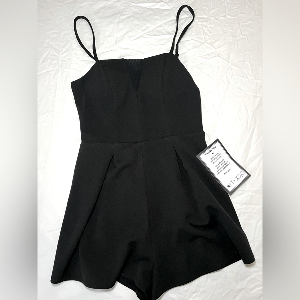 TRIXXI Clothing Company Black Romper Women Size 5